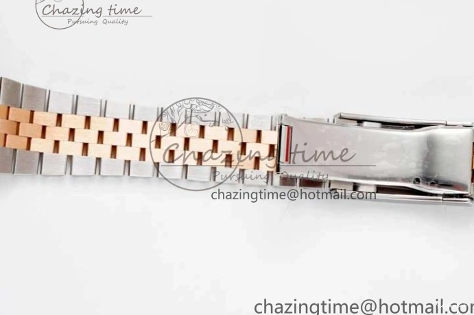 Jubilee Edition Dial VR3235 904L JDF RG V2 Steel Diamonds SS 41 RG Bracelet SS 1:1 Best DateJust Brown on 0828